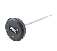 GYZOUKA Termometro Digitale, Sonda Touch Screen in Acciaio Inossidabile IP65 Impermeabile con Retroilluminazione, per Bottiglie D'acqua per caffè e Latte