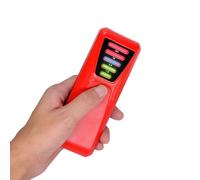 GYZOUKA Tester del Campo Magnetico del Rilevatore di Radiazioni del Campo Elettromagnetico del Misuratore EMF con 5 Indicatori LED Colorati per Elettrodomestici da Ufficio (Rossa)