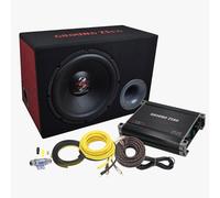 GZ BASS KIT 12.300X-II GROUND ZERO Basspack Subwoofer + Amplificatore + Kit Cavi