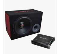 GZ BASS KIT 12.300X-II GROUND ZERO Basspack Subwoofer in Box + Amplificatore