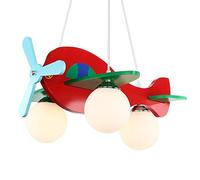 GZ Cute Little Airplane Lights Lampadario per bambini Creative Cartoon Camera da letto Lights Boy Girl Lighting