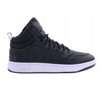 GZ6679 Adidas Hoops 3.0 Mid Winter scarpe da uomo calde nere sportive