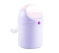 GZBABY Temperamatite a manovella, temperamatite manuale per scuola e ufficio, colori semplici e freschi (viola)