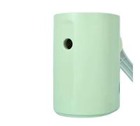 GZBABY - Temperamatite manuale, temperamatite a manovella con spessore del pennino regolabile, a forma di secchio (verde)