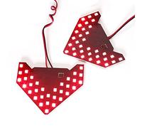 GZCRDZ - Confezione da 2 unitàIndicatori di direzione per specchietti dell’auto, a forma di frecce, con 33 luci LED SMD sequenziali, pannelli LED sicuri