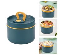 GZCZCC Contenitore Termico per Alimenti Caldi 650 ml, Thermos per Alimenti con Cucchiaio, Portapranzo Coibentato in Acciaio Inox con Maniglia, Contenitore Alimentare Termico per Cibi Caldi e Freddi