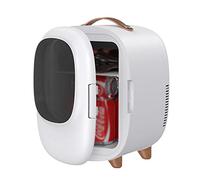 GZD 8L Mini Frigo, Dispositivo di Raffreddamento Elettrico e più Caldo Portatile Frigo Camion per Il Partito di Campeggio Gathering Viene Fornito con DC 12V Cavo di Alimentazione,Bianca