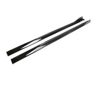 GZDJBSLH Minigonne Laterali Dell'auto per Volvo V40 2012-2018,Auto Alettoni Laterali Pedane Laterali Segmenti Coprigonne Protezione Styling Carrozzeria,A-Black