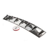 GZDJBSLH Paraurti Posteriore per Alfa Romeo 159 2005-2012,Splitter Inferiore Spoiler Diffusore Decorazione Dell'auto Auto Tuning Accessori,A-Carbon Fiber Black 7 Fin