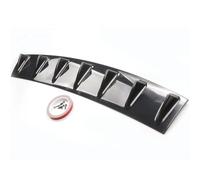 GZDJBSLH Paraurti Posteriore per Alfa Romeo 159 2005-2012,Splitter Inferiore Spoiler Diffusore Decorazione Dell'auto Auto Tuning Accessori,A-Black 7 Fin