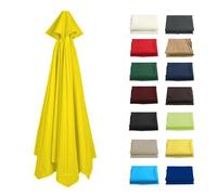 GZDXBF Telo Di Ricambio Per Ombrellone A 6/8 Costole, Tettoia Di Ricambio Per Ombrello 200/270/300cm Copertura Di Ricambio Per Ombrellone Da Giardino(Color:Yellow,Size:6 ribs-2.7m(8.8ft))