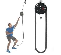 GZGHRZQS Allenatore A Corda Infinita | Trainer Portatile con Corda Infinita, Endless Rope Trainer | Cable Pulley System | Resistenza Regolabile | Attrezzo per Braccia, Schiena, Grip E Tutto Il Corpo
