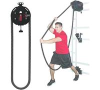 GZGHRZQS Endless Rope Trainer, Allenatore A Corda Infinita | Pulley Cable Machine System with Adjustable Resistance | per Braccia, Schiena E Coordinazione, Attrezzatura per Palestra in Casa