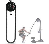 GZGHRZQS Endless Rope Trainer | Allenatore A Corda Infinita | Pulley Cable Machine System with Adjustable Resistance | per Braccia, Schiena E Coordinazione, Attrezzatura per Palestra in Casa