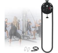 GZGHRZQS Endless Rope Trainer | Attrezzo per Allenamento con Corda Infinita | Home Gym Rope Trainer | Pulley Cable Machine | Adjustable Resistance | Upper Extremity Physical Training