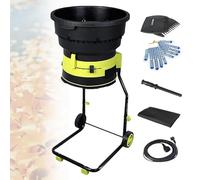 GZGHRZQS Trituratore Elettrico per Compostaggio Trituratore Senza Lame con Motore a 8000 Giri/min e Protezione da Surriscaldamento e Sovraccarico