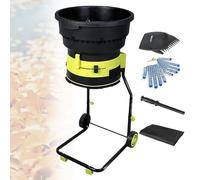 GZGHRZQS Trituratore Elettrico per Compostaggio Trituratore Senza Lame con Motore a 8000 Giri/min e Protezione da Surriscaldamento e Sovraccarico