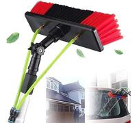 GZHENOZ Kit palo Alimentato ad Acqua, Spazzola di Pulizia telescopica, Set di Lavaggio per la Pulizia dei Pannelli solari, Asta di prolunga telescopica per la Pulizia, Adatta PE