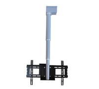 GZHENOZ Supporto da soffitto per TV motorizzato Elettrico con Telecomando, Altezza Regolabile, Adatto per TV a Basso Profilo da 26 a 70 Pollici, 2 metodi di Installazione, dimens