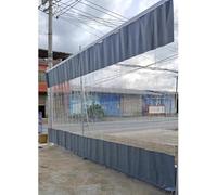 GZHERVICES d'Acqua del Lavaggio Auto, Tende da Calore del Garage, Tende da Diviso Industriale, Dividere Rapidamente Le Aree di Lavoro, Contenere sparapoli, Facile da Pulire(3x3m/9.8x9.8ft)