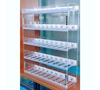GZHERVICES Portasigarette in Acrilico, Spingisigarette Automatici, Espositori per Negozi, Portasigarette A Parete, Portasigarette Rettangolare(91.5x28.4x69cm)