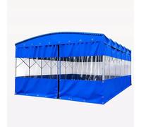 GZHERVICES Recinzione Trasparente per Esterni, Telo Trasparente Resistente al Vento E all'Acqua con Occhielli, Tende per Gazebo per La Privacy, Tende A Pannello Trasparenti(2.2x1.5m)