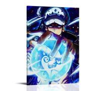 GZHJZSYY Poster decorativo da appendere alla parete di One Piece Law's Star - Gleam Maledizione Sfera, moderno, arte decorativa, 40 x 60 cm