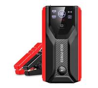 GZHMMAN Avviamento Emergenza Auto Car Jump Starter 800A Peak Avviatore Emergenza Batteria Portatile 12V Alimentatore Emergenza per Auto con Bussola,D