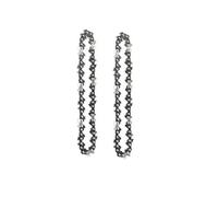 GZHXF 1/2/4 Pezzi 4 Pollici .043" 28 Maglie di Trasmissione Passo 1/4" Motosega in Acciaio con Guida Catene Semi scalpello Parti di Taglio del Legno utensile da Taglio