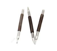 GZHXF 1/3PC Set di accessori for punzone centrale appuntito/piatto, perno di perforazione for chiodi cilindrici neri