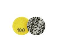 GZHXF 1 pezzo 50 mm 2 pollici grana 60/100/200/400 tampone smerigliato elettrolitico for lucidatura a secco for granito marmo disco abrasivo smerigliatrice accessori for utensili elettrici