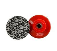 GZHXF 1 pz 2 pollici 50 mm elettroplaccato diamante lucidatura dischi abrasivi for piastrelle vetro cemento pietra disco abrasivo strumento di lucidatura del metallo