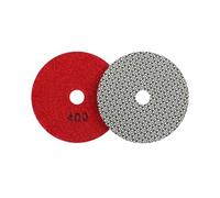 GZHXF 1 pz 3/4/5/6 pollici diamantati for lucidatura a mano, dischi abrasivi elettroplaccati, dischi abrasivi for vetro, granito, marmo, cemento, grana 60, 100, 200, 400
