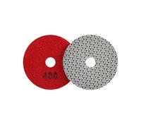 GZHXF 1 pz 3/4/5/6 pollici diamantati for lucidatura a mano, dischi abrasivi elettroplaccati, dischi abrasivi for vetro, granito, marmo, cemento, grana 60, 100, 200, 400