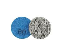 GZHXF 1 pz 3/4/5/6 pollici diamantati for lucidatura a mano, dischi abrasivi elettroplaccati, dischi abrasivi for vetro, granito, marmo, cemento, grana 60, 100, 200, 400