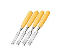 GZHXF 4 pezzi 16/18/22/24 mm 4 pezzi Set di scalpelli for intaglio del legno professionali for la lavorazione del legno con strumenti ergonomici for intaglio del legno Strumenti ausiliari fai da te