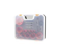 GZHXF Kit di 19 seghe a tazza da 19-68 mm M42, punte for trapano bimetalliche for foratura del legno