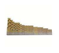 GZHXF Set di 99 punte elicoidali con impugnatura dritta in acciaio rapido placcato, 99 pezzi, 1,5-10 mm, for foratura di leghe di legno, plastica e metallo.