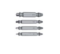 GZHXF Set di estrattori for viti danneggiate da 4/5/6 pezzi, set di punte for trapano centrale, utensili for la lavorazione del legno, estrattore for bulloni rotti, estrattore for viti