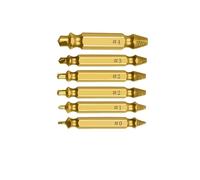 GZHXF Set di estrattori for viti danneggiate da 4/5/6 pezzi, set di punte for trapano centrale, utensili for la lavorazione del legno, estrattore for bulloni rotti, estrattore for viti