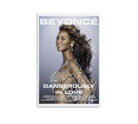 GZHYMXOZ Beyoncé - Poster su tela con cantante eccezionale e gruppo musicale, decorazione artistica da parete, per camera da letto, 20 x 30 cm, senza cornice