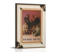 GZHYMXOZ Poster su tela con immagine di The Beach Boys cantante e Amazing Band, decorazione artistica da parete per camera da letto, 20 x 30 cm, con cornice