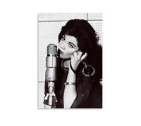 GZHYMXOZ Poster su tela di Connie Francis con un cantante eccezionale e una band incredibile, decorazione artistica da parete per camera da letto, 40 x 60 cm, senza cornice
