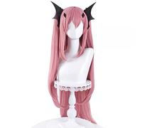 GZIRUE Krul Tepes - Parrucca lunga per cosplay con accessori per capelli, 120 cm, colore: Rosa