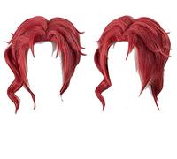 GZIRUE - Parrucca con capelli lunghi e ondulati, per JoJo no Kimyo na Boken Noriaki Kakyoin, costume per cosplay, feste di Halloween
