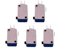 gZJzMDmf 5 pezzi interruttore di contatto originale W-15-102C 15A 250 V microinterruttore compatibile con le parti di ricambio dell'interruttore della porta del forno a microonde Galanz
