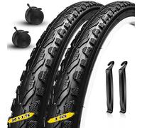 GZKDKZB 20 1.75 Camera d'Aria Americana da 32 mm Set di 2 Pneumatici per Bicicletta antiforatura 20x1.75 Possono Essere utilizzati su Mountain Bike e Biciclette Normali Pneumatico per Bici