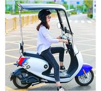 GZKDKZB Copertura Antipioggia per Scooter Elettrico, Copertura Trasparente per Auto elettrica Completamente Chiusa, Copertura Antipioggia e Vento per Scooter Elettrico, Copertura Parasole