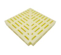 GZKDKZB Griglia di drenaggio per Piscina, griglia di drenaggio fognario ad Angolo retto di 90 Gradi, Copertura per griglia di drenaggio di Uscita per Piscine Fuori Terra e passerelle, DOCC