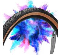 GZKDKZB Pneumatici 26x2.0 per Biciclette | Pneumatici 26 2 Pneumatici Pneumatici 26x2.00 Pneumatici da 26 Pollici Pneumatici 26 2.0 Pneumatici per Biciclette BXM | Design Laterale Marrone